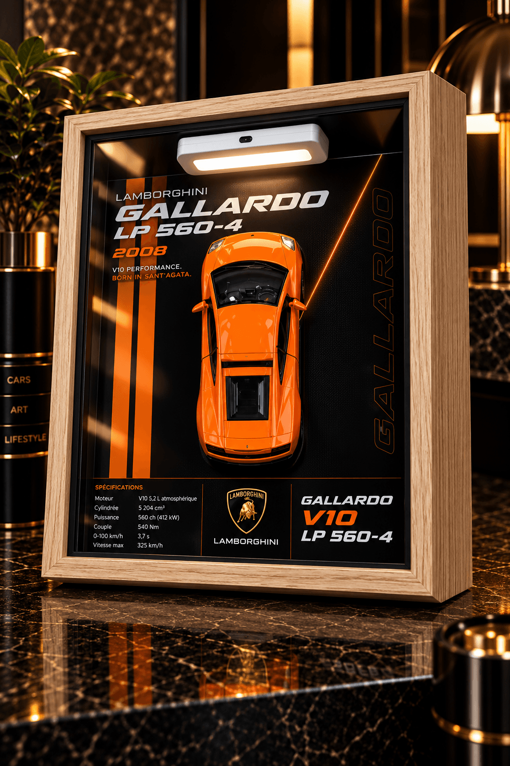 Gallardo LP 560-4 2008 - Vue 2